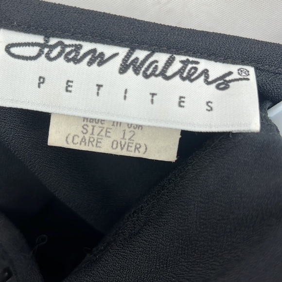 ✨VTG✨Joan Walters Petites Sequin 80’s Glam Jumpsuit, Size M - Picture 9 of 13